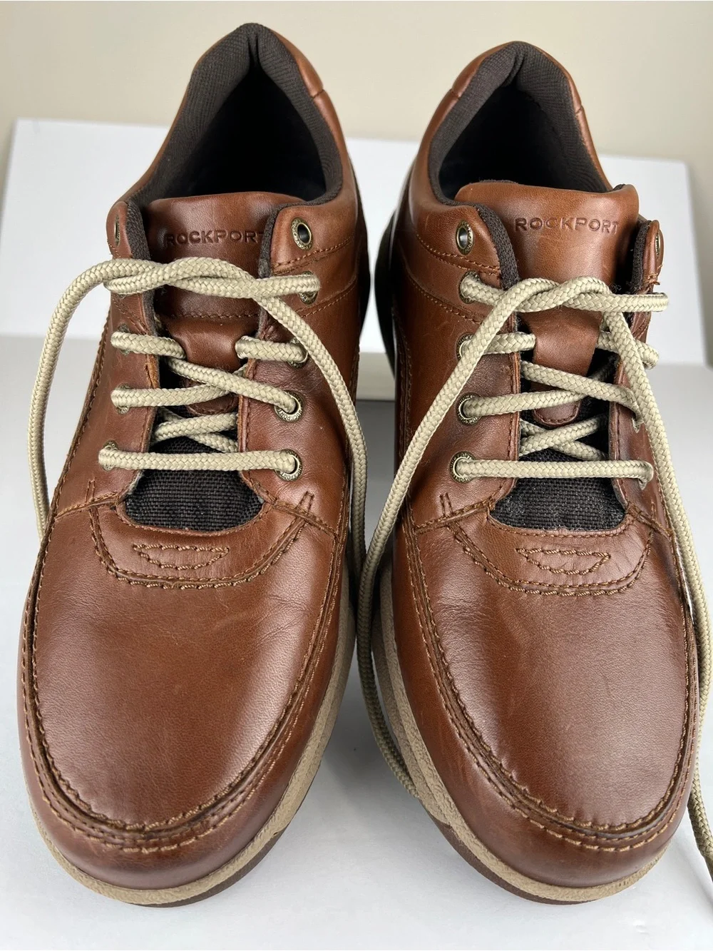 Rockport World Tour Classic CH3940 Brown‎ Men’s Walking Oxford Shoes 11 Wide
